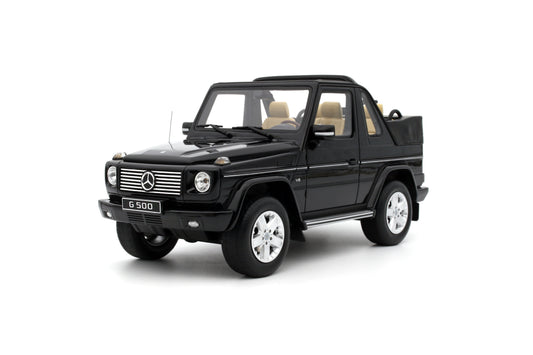 OTTO 1:18 Mercedes-Benz G500 Convertible 2007 Obsidian Black Metallic OT1040