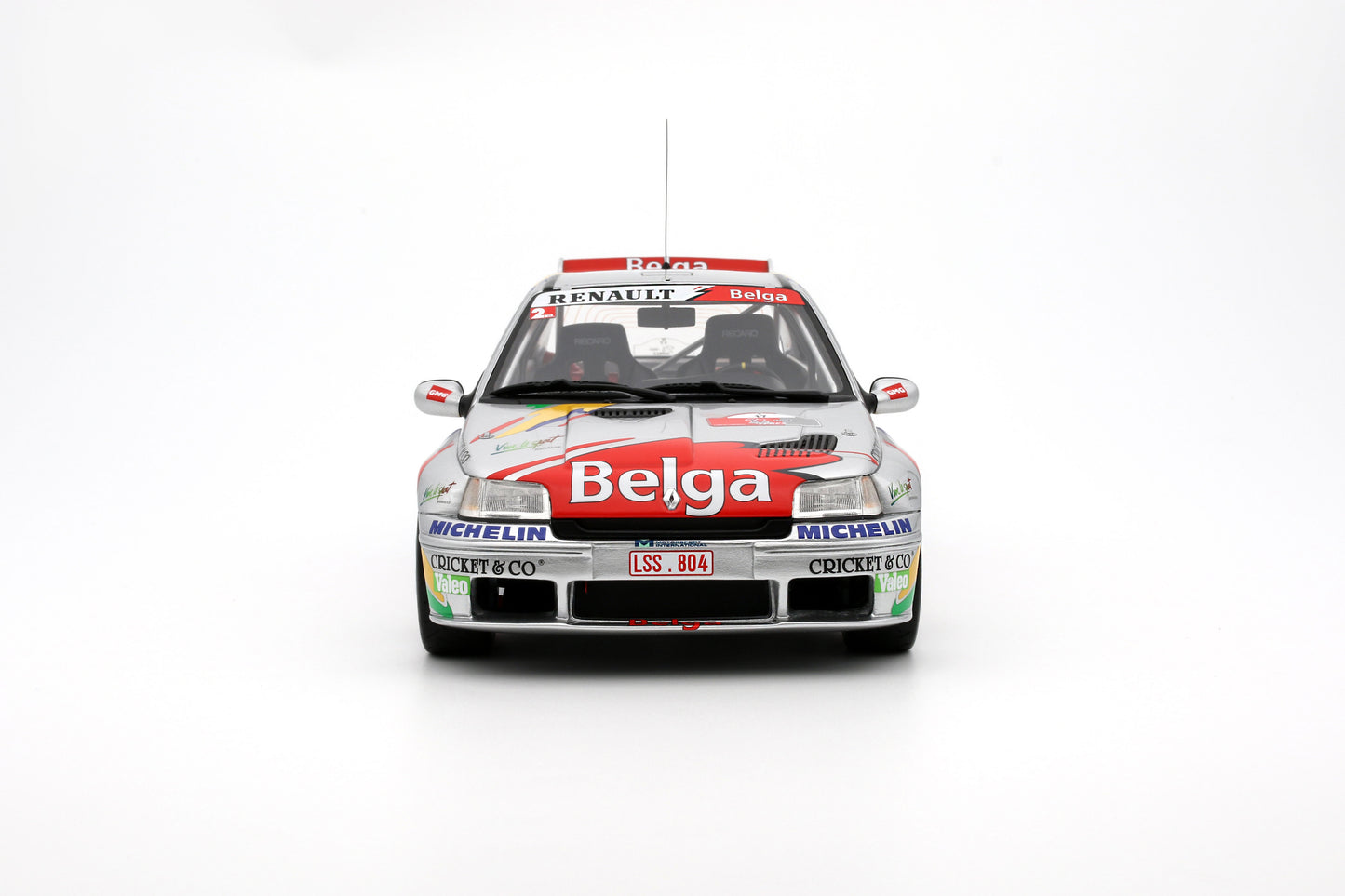 OTTO 1:18 Renault Clio Maxi Kit Car Belga 1995 Ypres Rally #17 B.Munster OT1058