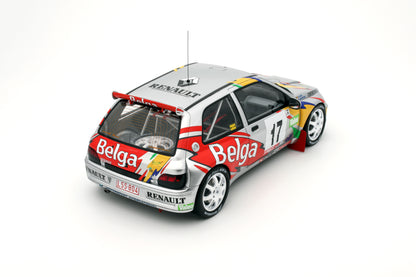 OTTO 1:18 Renault Clio Maxi Kit Car Belga 1995 Ypres Rally #17 B.Munster OT1058