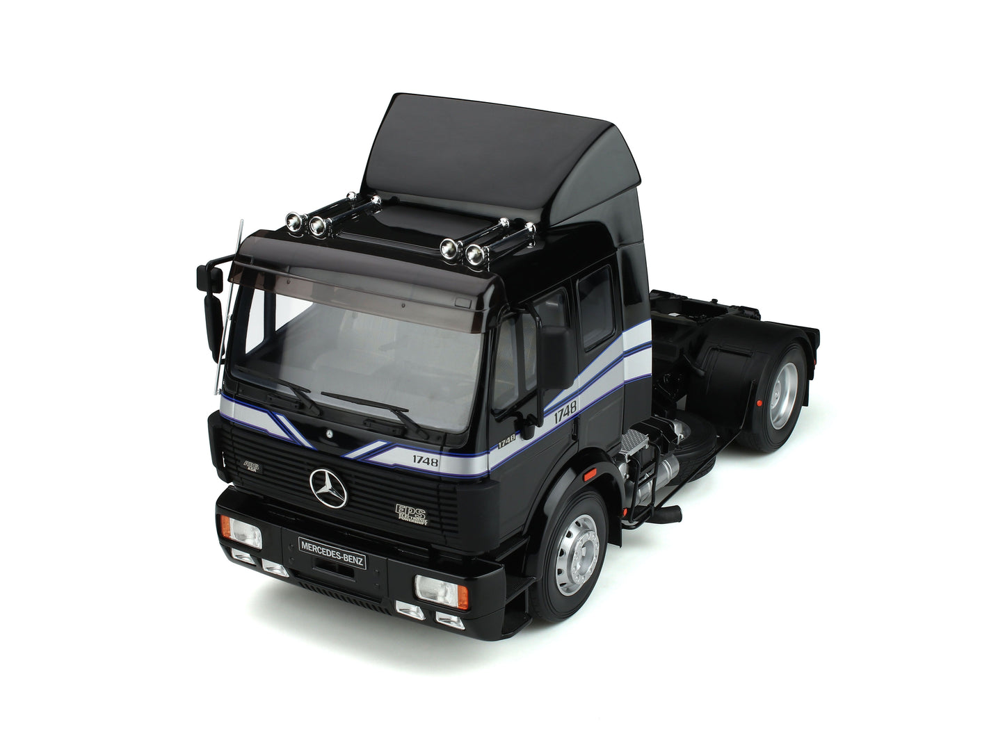 OTTO 1:18 1990 Mercedes-Benz SK 1748 Truck Black OT290B