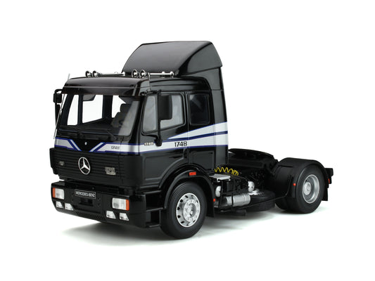 OTTO 1:18 1990 Mercedes-Benz SK 1748 Truck Black OT290B