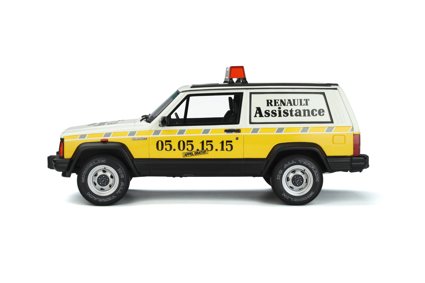 OTTO 1:18 Jeep Cherokee Renault Assistance 1989 OT939