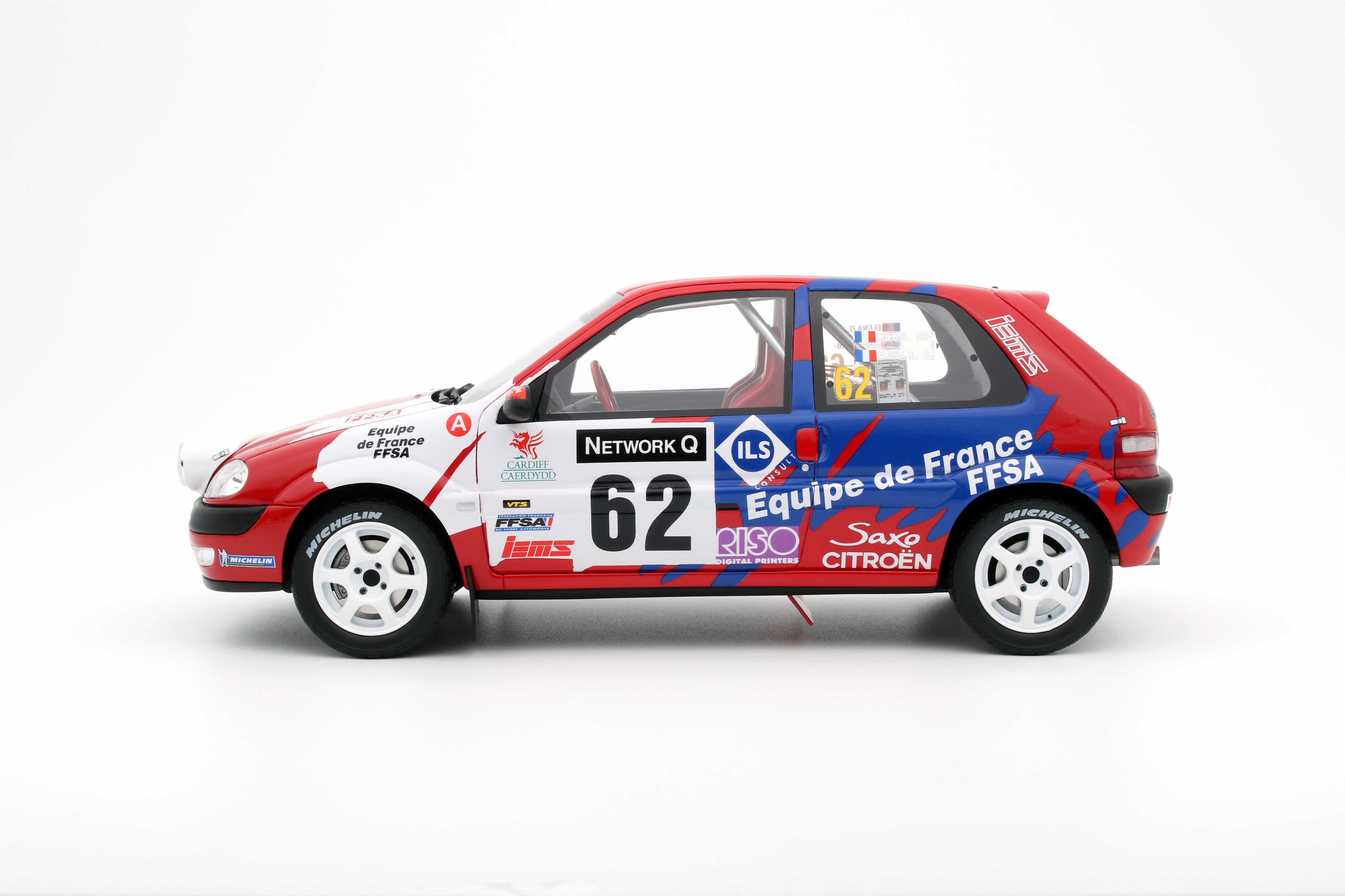 OTTO 1:18 Citroen Saxo Vts S.Loeb #62 Rac Rally 2000 OT978