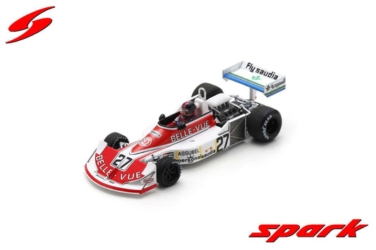 Spark 1:43 March 761 Belgian GP 1977 #27 Patrick Neve S7274