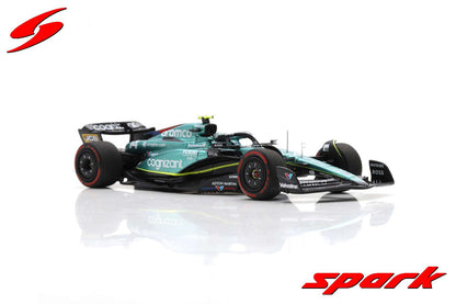 Spark 1:43 Aston Martin AMR23 Aston Martin Aramco Cognizant F1 Team 7th British GP 2023 #14 Fernando Alonso S8595