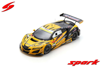 Spark 1:43 UPGARAGE Honda NSX GT3 No.18 TEAM UPGARAGE GT300  SUPER GT 2023 Takashi Kobayashi - Syun Koide SGT073