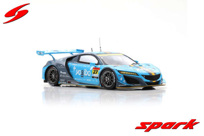 Spark 1:43 Yogibo Honda NSX GT3 No.27 Yogibo Racing GT300 SUPER GT 2023 Yugo Iwasawa - Reimei Ito SGT077