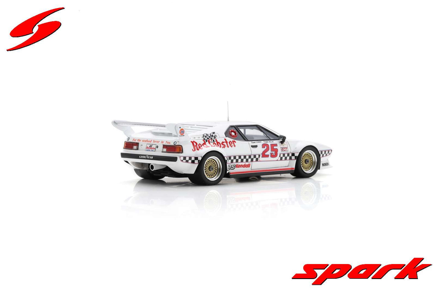 Spark 1:43 BMW M1 No.25 Champion GTO IMSA 1981 K.Miller - D.Cowart US088