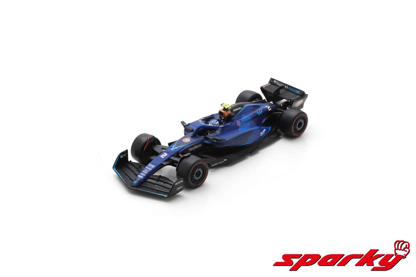 Spark 1:64 Williams F1 FW45 Williams Racing Bahrain GP 2023 #2 Logan Sargeant Y297