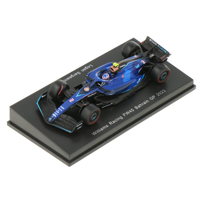 Spark 1:64 Williams F1 FW45 Williams Racing Bahrain GP 2023 #2 Logan Sargeant Y297