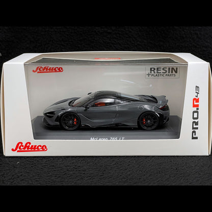 Schuco 1:43 McLaren 765LT Dark Silver 450926900