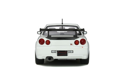 OTTO 1/18 Nissan Skyline GT-R (R34) Mine S Pearl White OT760