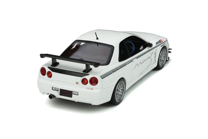 OTTO 1/18 Nissan Skyline GT-R (R34) Mine S Pearl White OT760