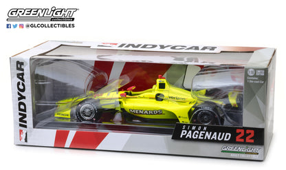 GreenLight 1:18 IndyCar Series 2018 #22 Simon Pagenaud / Team Penske Menards 11032