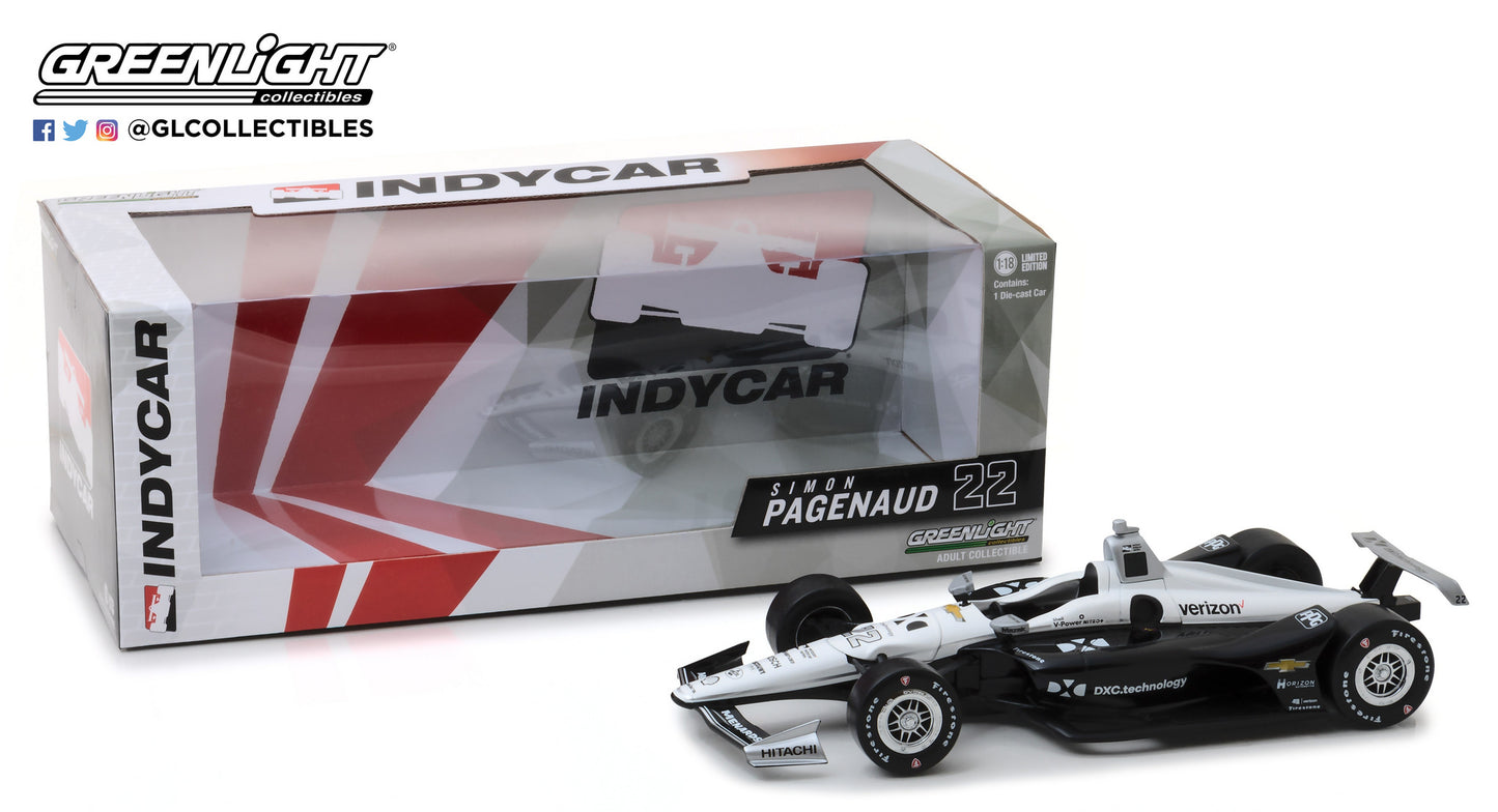 GreenLight 1:18 IndyCar Series 2018 #22 Simon Pagenaud / Team Penske, DXC Technology 11043