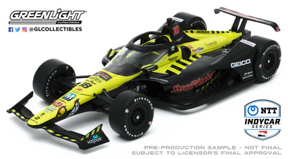 GreenLight 1:18 2020 NTT IndyCar Series - #18 Santino Ferrucci / Dale Coyne Racing with Vasser Sullivan, SealMaster 11078