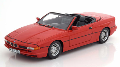 Schuco 1/18 BMW 850i Cabriolet red 450006800