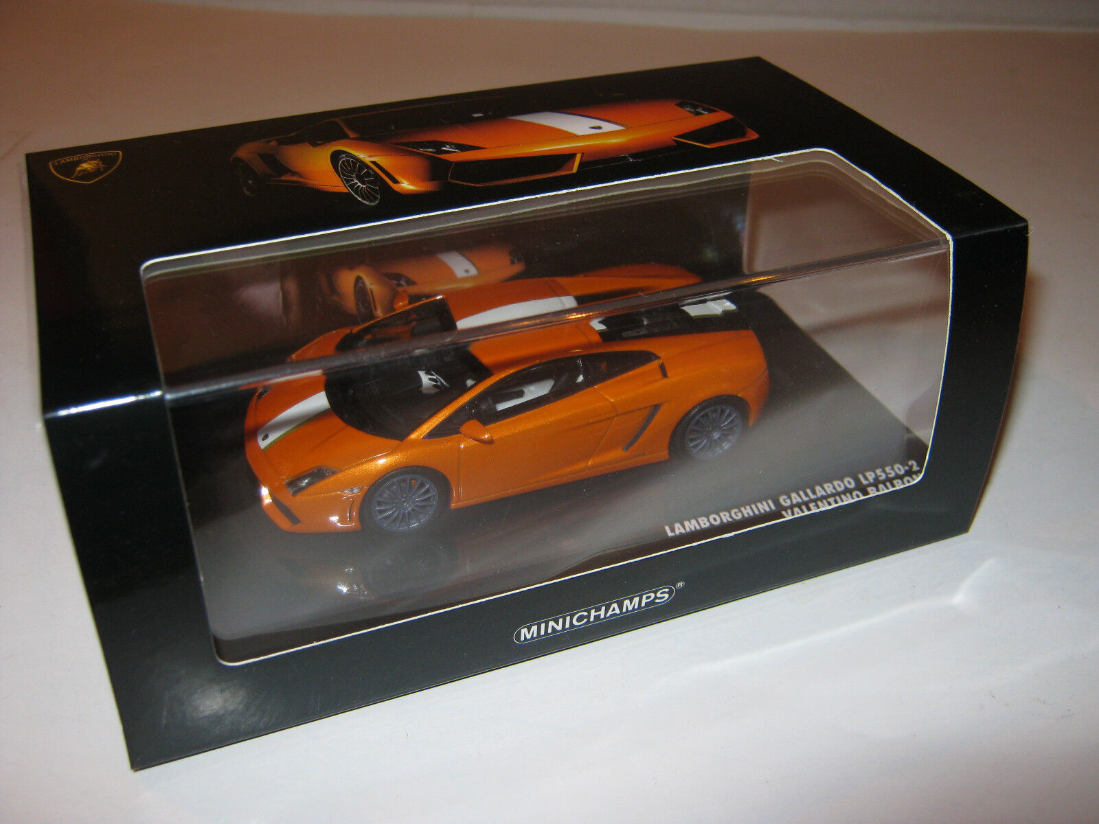 Minichamps 1:43 Lamborghini Gallardo LP550-2 2009 Orange Valentino Balboni  436103802