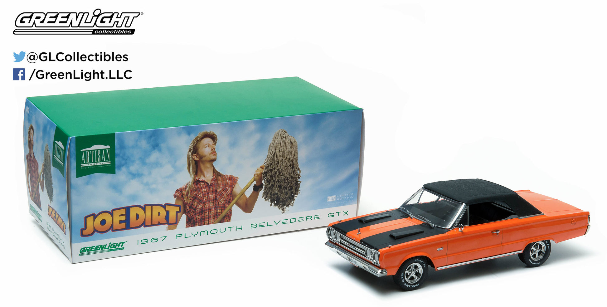 GreenLight 1:18 1967 Plymouth Belvedere GTX 