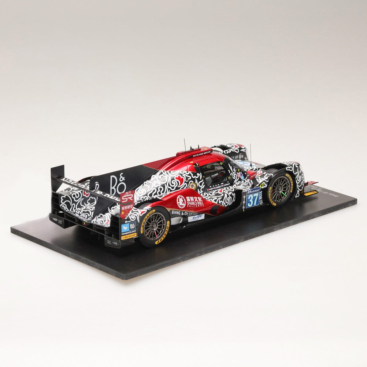 Spark 1:18 Oreca 07 Gibson #37 Jackie Chan DC Racing 3rd Le Mans 2017 –  YomaCarModel