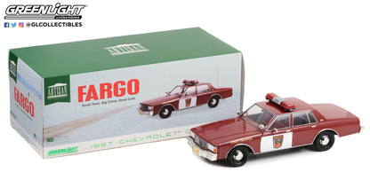 GreenLight 1:18 Artisan Collection - Fargo (1996) - 1987 Chevrolet Caprice - Minnesota State Trooper 19125