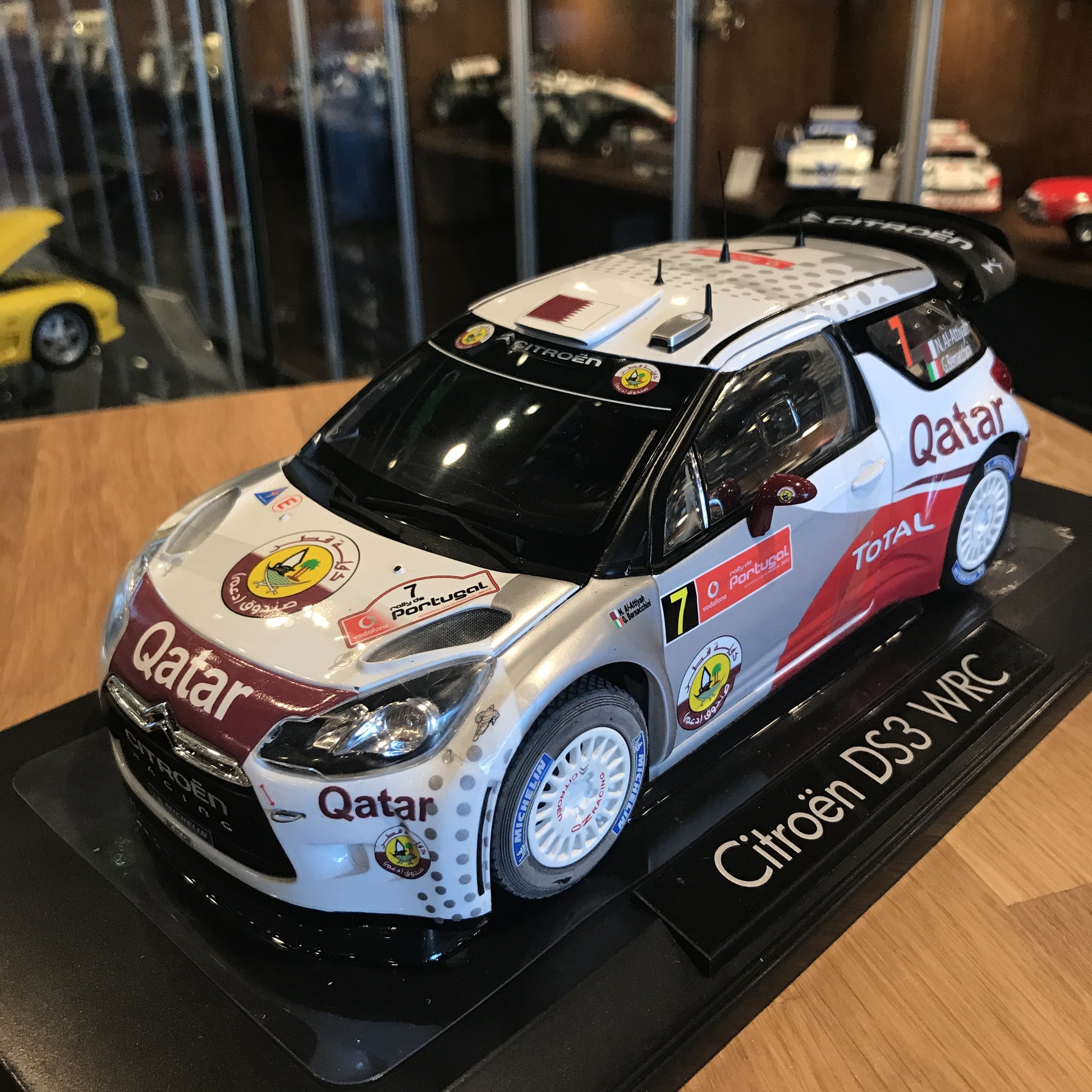 Norev 1:18 Citroen DS3 #7 WRC Rally Portugal 2012 Al-Attiyah 181558