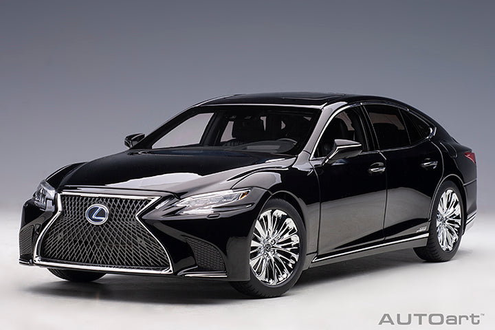 AUTOART 1/18 Lexus LS 500h (black/black interior) 78868