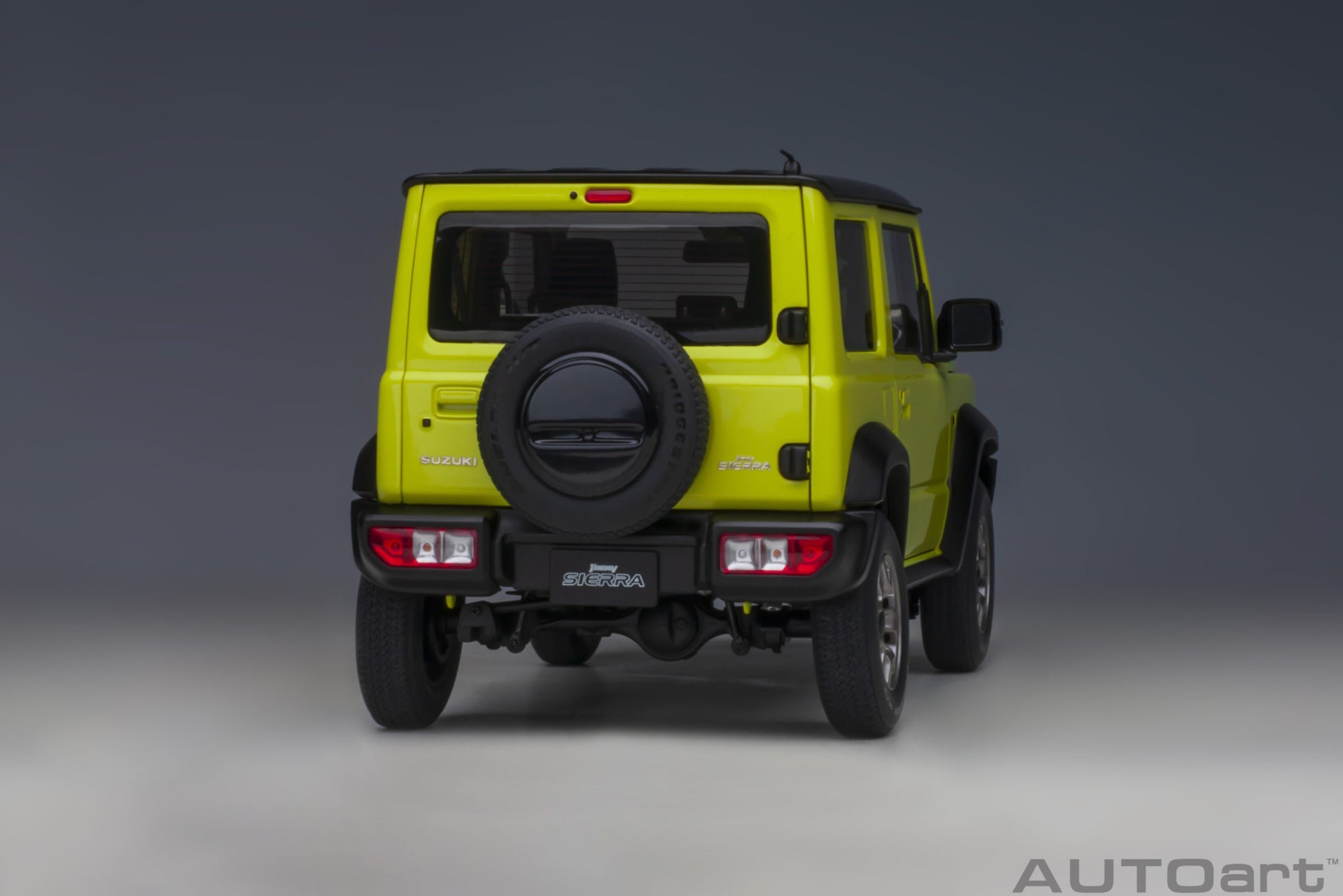 AUTOart 1:18 Suzuki Jimny Sierra (JB74) (Kinetic Yellow with Black roof)  78506