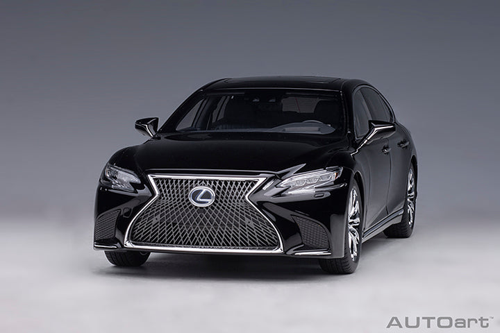 AUTOART 1/18 Lexus LS 500h (black/black interior) 78868 – YomaCarModel