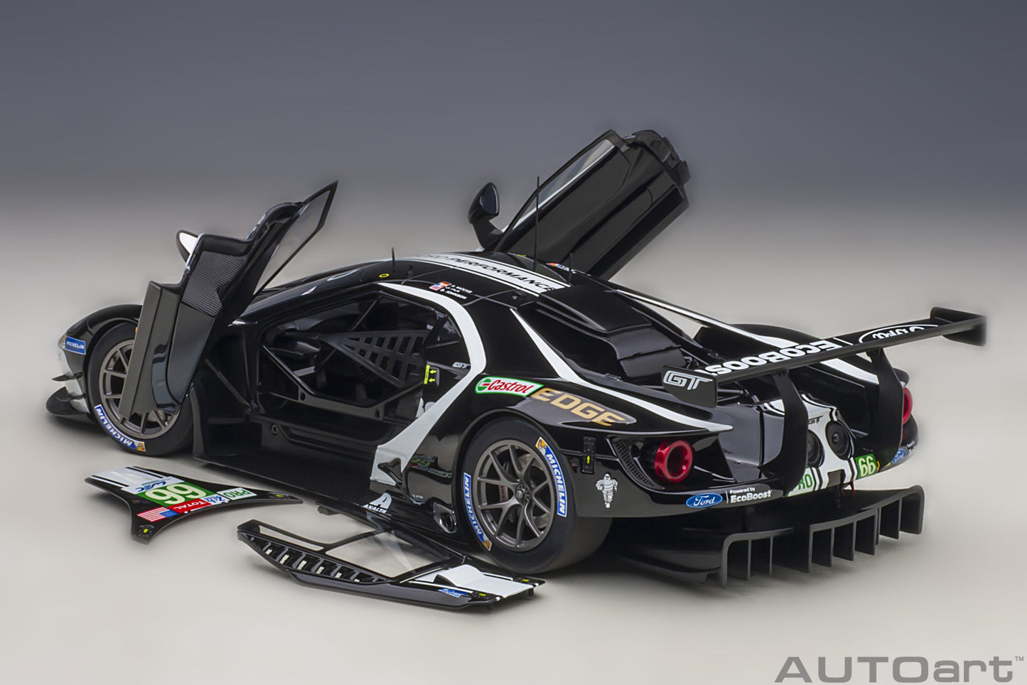 AUTOart 1:18 Ford GT GTE Pro Le Mans 24h 2019 S.Mucke/O.Pla/B.Johnson #66 81910