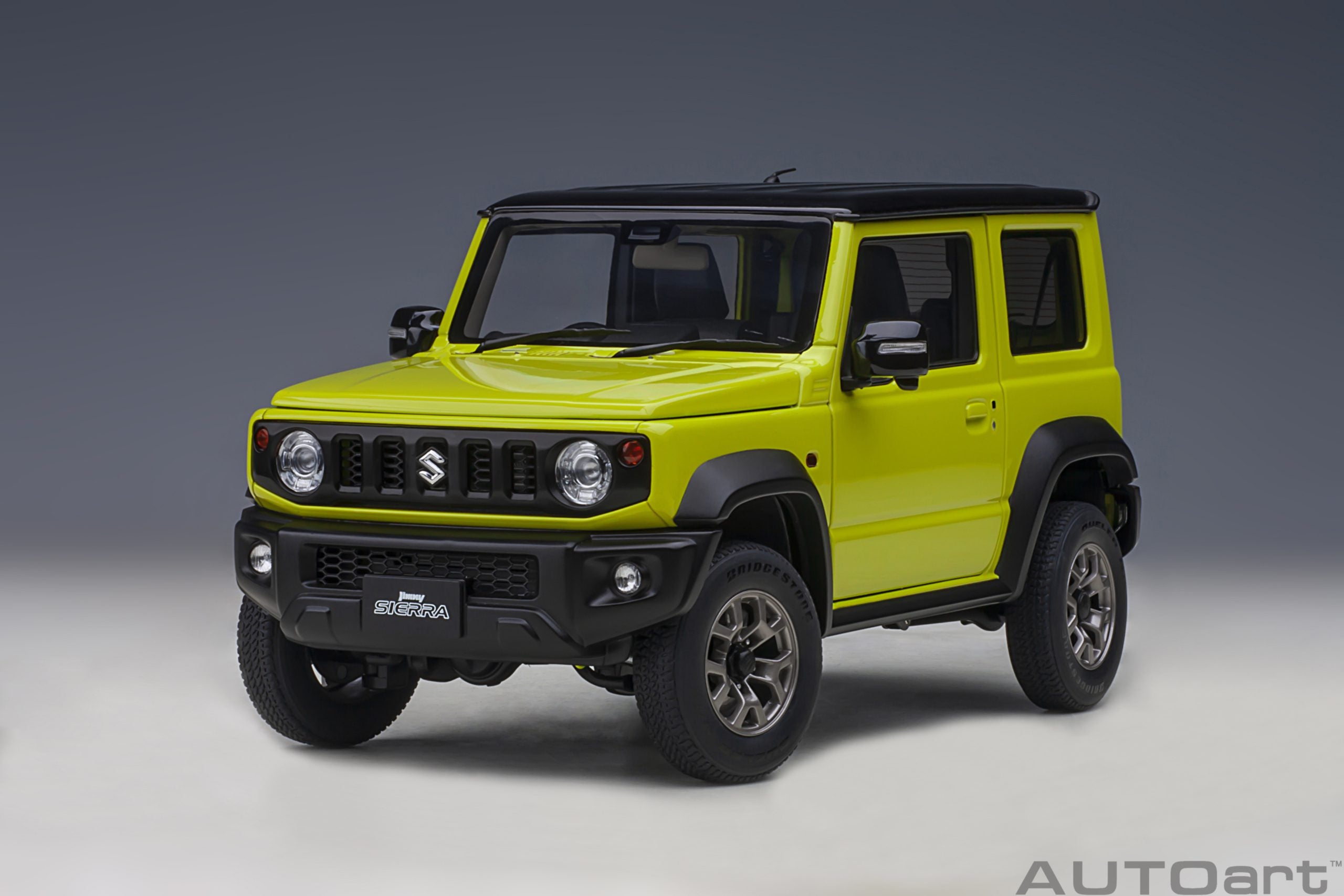 AUTOart 1:18 Suzuki Jimny Sierra (JB74) (Kinetic Yellow with Black