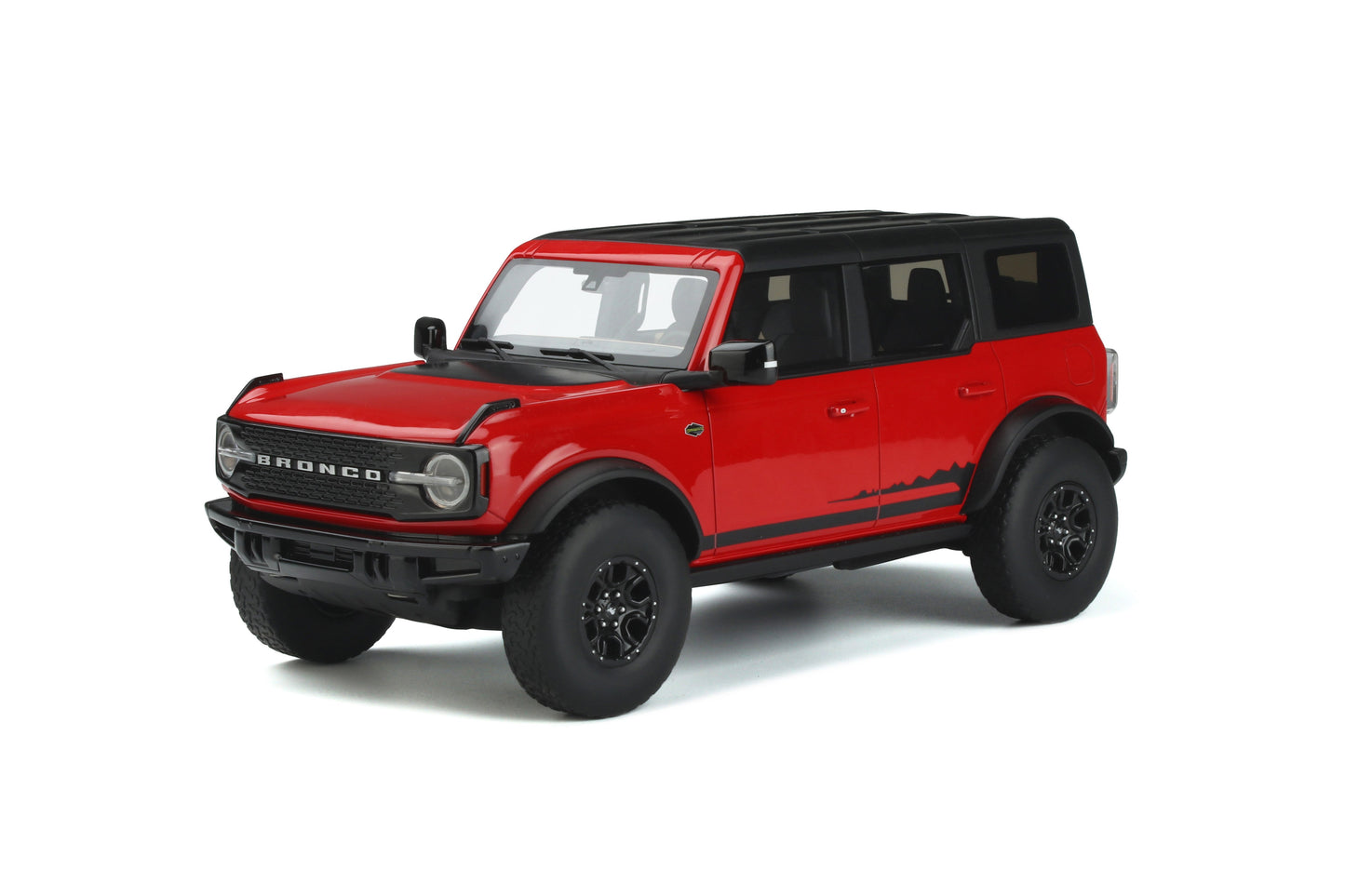 GT Spirit 1:18 2021 Ford Bronco 4 Doors Red GT360