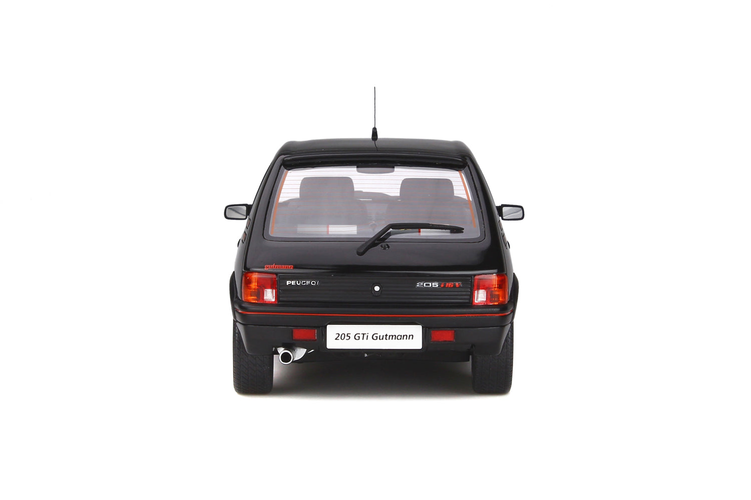 OTTO 1/18 Peugeot 205 GTI Gutmann 1988 Black OT796