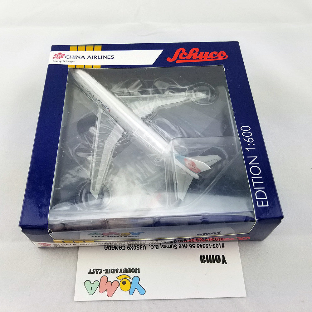 Schuco 1:600 Boeing B747-400 China Airlines 403551675