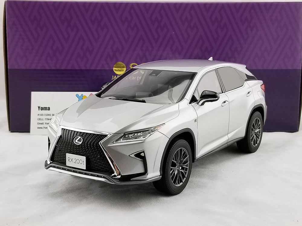 Kyosho Samurai 1:18 Lexus RX Platinum Silver KSR18014S