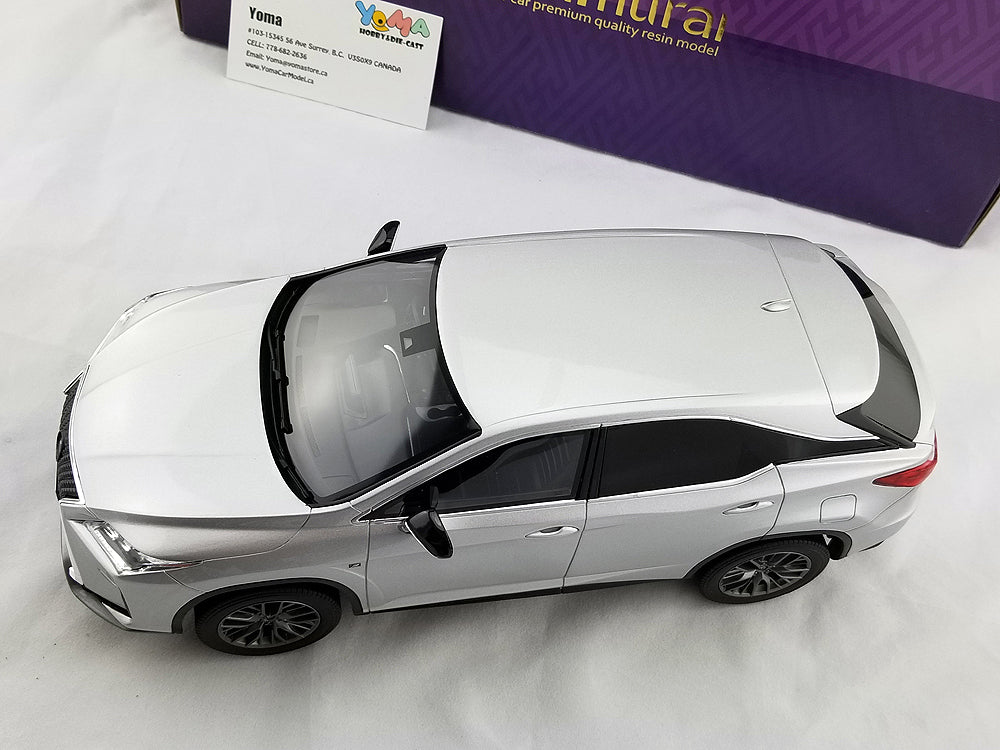 Kyosho Samurai 1:18 Lexus RX Platinum Silver KSR18014S