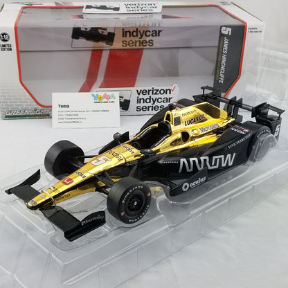 GreenLight 1:18 2017 Indycar Series #5 James Hinchcliffe / Schmidt Peterson Motorsports, Arrow 11007