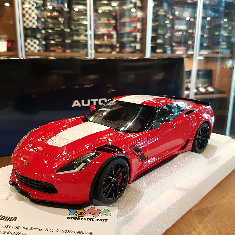 AUTOart 1:18 Chevrolet Corvette C7 Grand Sport (Red) 71274