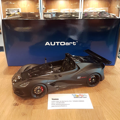 AUTOART 1/18 LOTUS 3-ELEVEN MATT BLACK 75391