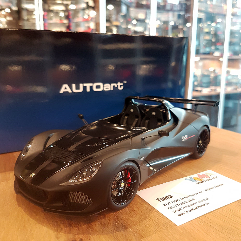 AUTOART 1/18 LOTUS 3-ELEVEN MATT BLACK 75391 – YomaCarModel