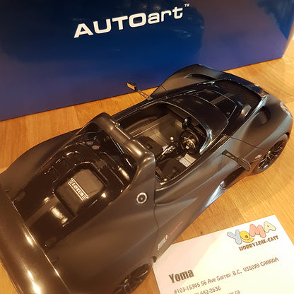 AUTOART 1/18 LOTUS 3-ELEVEN MATT BLACK 75391