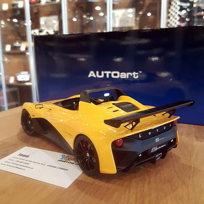 AUTOart 1:18 Lotus 3-Eleven Yellow 75393