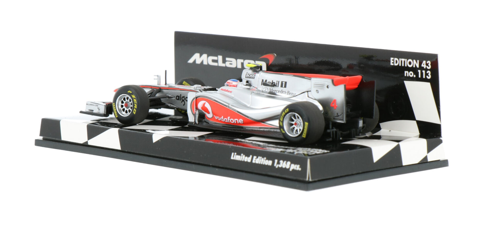 Minichamps 1:43 Vodafone McLaren Mercedes MP4-26 #4 Jenson Button