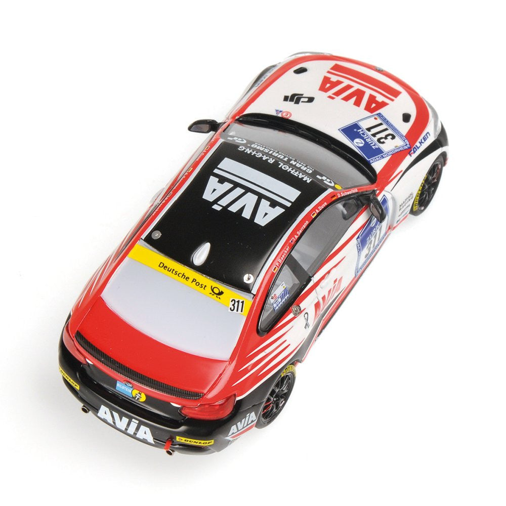 Minichamps 1:43 BMW M235I Racing Mathol Racing E.V. Avia Racing  Schwerfeld/Duve/Serrano/Baecker #311 24H Nurburgring 2015 437152511