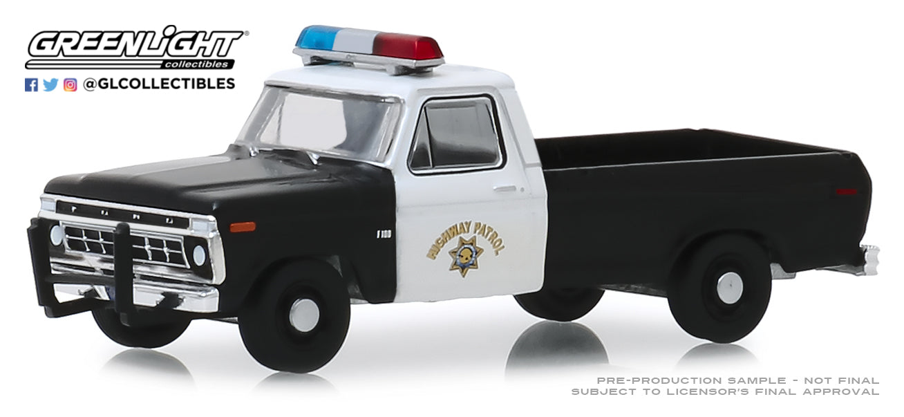 GreenLight 1:64 1975 Ford F-100 - California Highway Patrol 30085