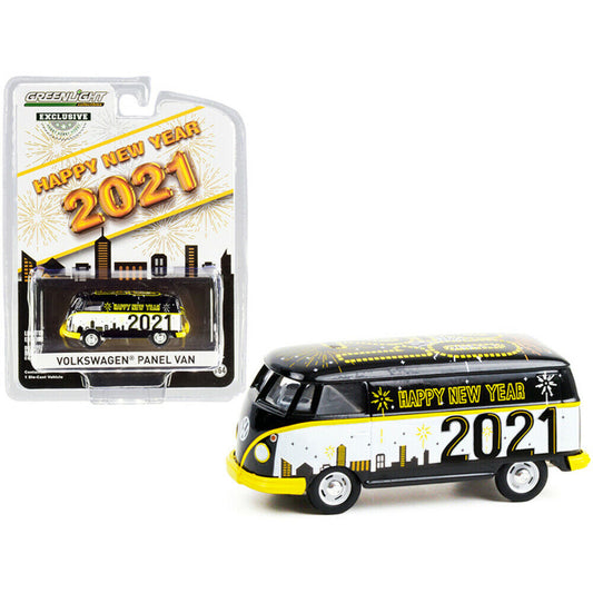 GreenLight 1:64 Volkswagen Type 2 Panel Van - New Year 2021 30222