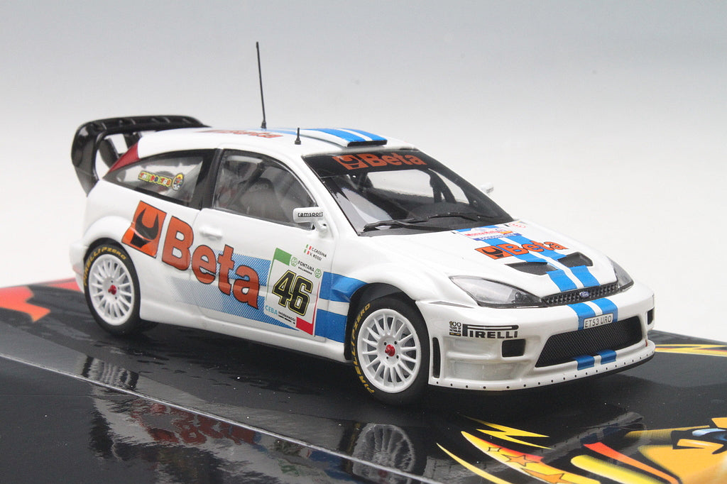 Minichamps 1:43 Ford Focus RS WRC Beta Rossi/Cassina #46 Monza Rally 2007  400078446