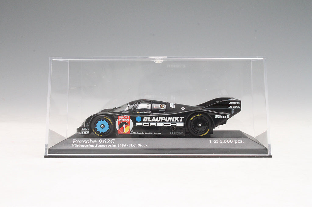 Minichamps 1:43 Porsche 962C Blaupunkt #1 Hans Joachim Stuck