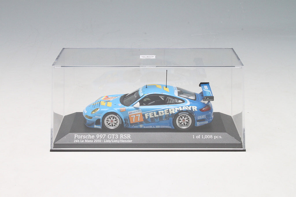 Minichamps 1:43 Porsche 997 GT3 RSR Lieb/Lietz/Henzler #77 Team Felbermayr 24H Le Mans 2010 410106977