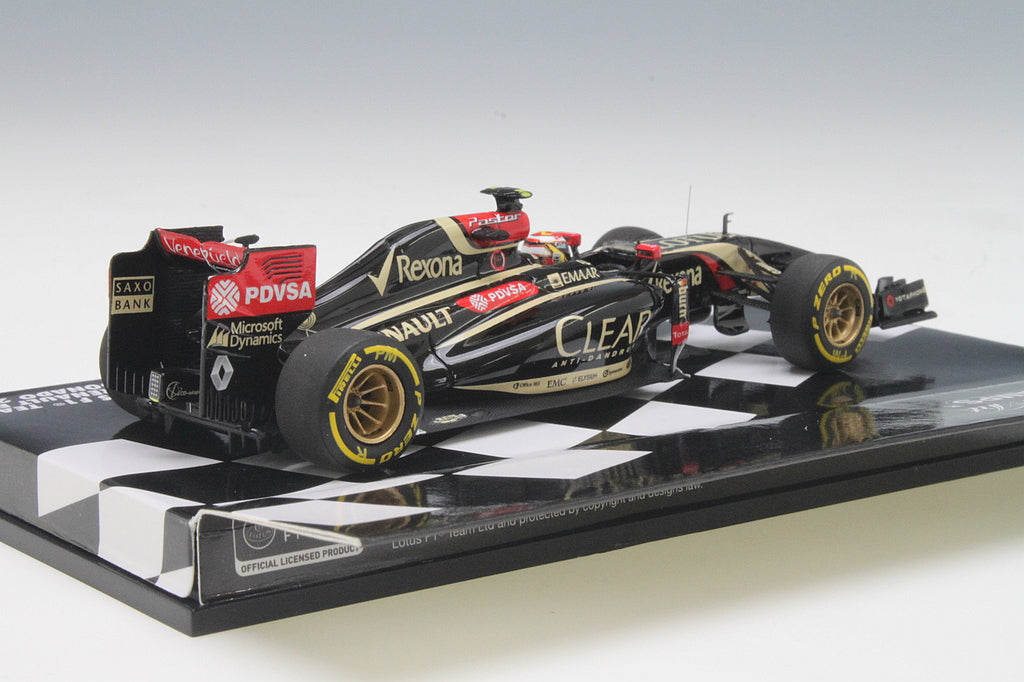 Minichamps 1:43 Lotus F1 Team Renault E22 Pastor Maldonado #13 F1 2014  417140013